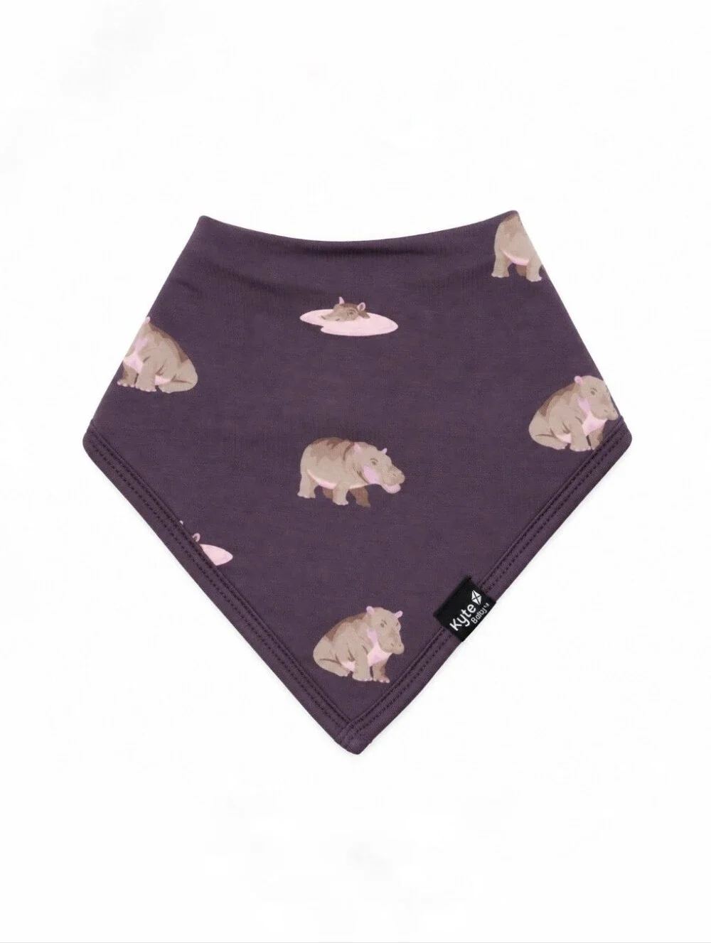 Kyte Baby Hippo Bib NWT